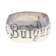 Pre-owned Silver rings Bvlgari Vintage , Gray , Dames