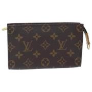 Pre-owned Canvas louis-vuitton-bags Louis Vuitton Vintage , Brown , Da...