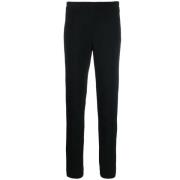 Zwarte Slimme Bi-Stretch Crepe Broek Proenza Schouler , Black , Dames