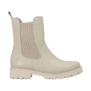 Beige Casual Enkellaarsjes voor dames Remonte , Beige , Dames