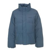 Lichte donsjas met opstaande kraag Carhartt Wip , Blue , Heren