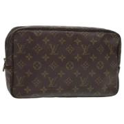 Pre-owned Canvas louis-vuitton-bags Louis Vuitton Vintage , Brown , Da...