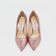 Pre-owned Fabric heels Jimmy Choo Pre-owned , Pink , Dames