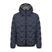 Blauwe Winterjas met Ritssluiting Colmar , Blue , Heren