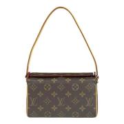 Pre-owned Canvas shoulder-bags Louis Vuitton Vintage , Brown , Dames