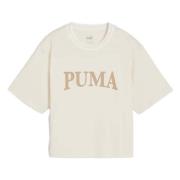 Team grafisch T-shirt Puma , Beige , Dames