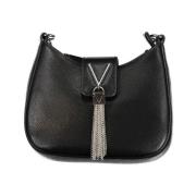 Zwarte Polyethyleen Handtas Valentino by Mario Valentino , Black , Dam...