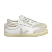 Witte natuurlijke leren sneakers Veja , Beige , Dames