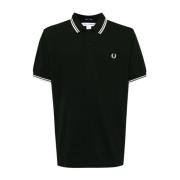 Groen Poloshirt met Logoprint Comme des Garçons , Black , Heren