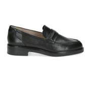 Zwarte Gesloten Loafers voor Vrouwen Caprice , Black , Dames