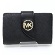 Pre-owned Leather wallets Michael Kors Pre-owned , Black , Dames