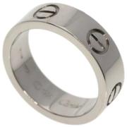 Pre-owned Silver rings Cartier Vintage , Gray , Dames