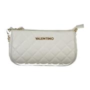 Witte Schoudertas met Afneembare Kettingriem Valentino by Mario Valent...