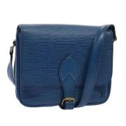 Pre-owned Leather louis-vuitton-bags Louis Vuitton Vintage , Blue , Da...