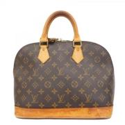 Pre-owned Fabric louis-vuitton-bags Louis Vuitton Vintage , Brown , Da...