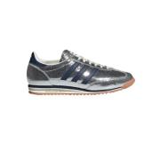 SL 72 Zilver Metallic Marineblauw Adidas , Gray , Dames