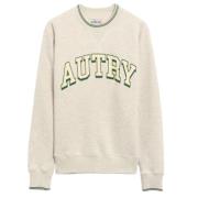 Jersey Sweatshirt met Streep Trim Autry , Beige , Dames