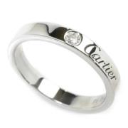 Pre-owned Platinum rings Cartier Vintage , Gray , Dames