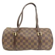 Pre-owned Canvas louis-vuitton-bags Louis Vuitton Vintage , Brown , Da...