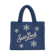 Stijlvolle Tassen Collectie MC2 Saint Barth , Blue , Dames