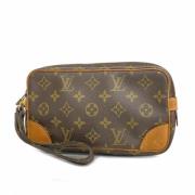 Pre-owned Fabric louis-vuitton-bags Louis Vuitton Vintage , Brown , Da...