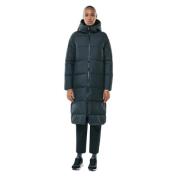 Down Coats Ecoalf , Black , Dames