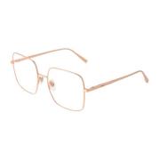 Roségoud Titanium Vierkante Optische Monturen Chopard , Pink , Dames