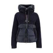 Hybride Donsjas met Verstelbare Capuchon Parajumpers , Blue , Dames