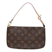 Pre-owned Canvas louis-vuitton-bags Louis Vuitton Vintage , Brown , Da...