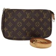 Pre-owned Canvas louis-vuitton-bags Louis Vuitton Vintage , Brown , Da...