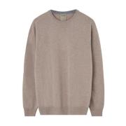 Lambswool Crewneck Sweaters Woolrich , Beige , Heren