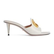 Stijlvolle Sandalen voor Zomeroutfits Gucci , White , Dames