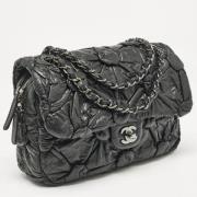 Pre-owned Leather chanel-bags Chanel Vintage , Black , Dames