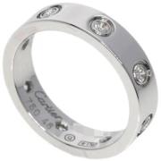 Pre-owned White Gold rings Cartier Vintage , Gray , Dames