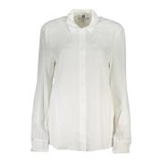 Overhemd met lange mouwen en Italiaanse kraag Tommy Hilfiger , White ,...