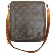 Pre-owned Canvas shoulder-bags Louis Vuitton Vintage , Brown , Dames