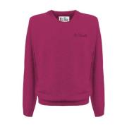 Regent Sweater voor Mannen MC2 Saint Barth , Purple , Heren