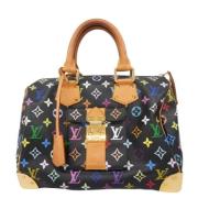 Pre-owned Canvas louis-vuitton-bags Louis Vuitton Vintage , Black , Da...