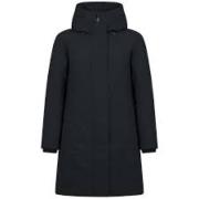 Zwarte parka met capuchon Save The Duck , Black , Dames