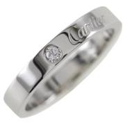 Pre-owned Silver rings Cartier Vintage , Gray , Dames