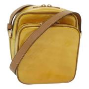 Pre-owned Leather louis-vuitton-bags Louis Vuitton Vintage , Yellow , ...