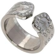 Pre-owned Silver rings Cartier Vintage , Gray , Dames