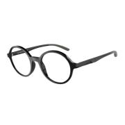 Stijlvolle Vista Zonnebril Emporio Armani , Black , Unisex