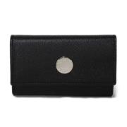 Pre-owned Leather key-holders Bvlgari Vintage , Black , Unisex