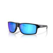 Sportieve zonnebril met uniek ontwerp Oakley , Black , Unisex