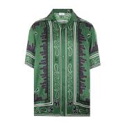 Stijlvolle Shirt voor Mannen Off White , Green , Heren