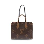 Pre-owned Leather louis-vuitton-bags Louis Vuitton Vintage , Brown , D...