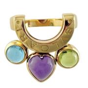 Pre-owned Yellow Gold rings Bvlgari Vintage , Multicolor , Dames