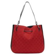 Pre-owned Cotton gucci-bags Gucci Vintage , Red , Dames