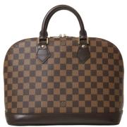 Pre-owned Canvas louis-vuitton-bags Louis Vuitton Vintage , Brown , Da...